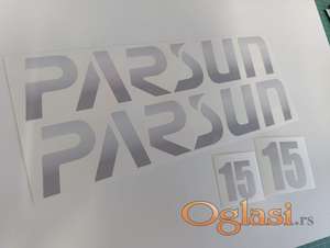 Parsun 15 - nalepnice za pentu